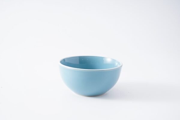 Blue Glazed Ceramic Dishware Set – Vibrant Ocean Aesthetic - 图片 6