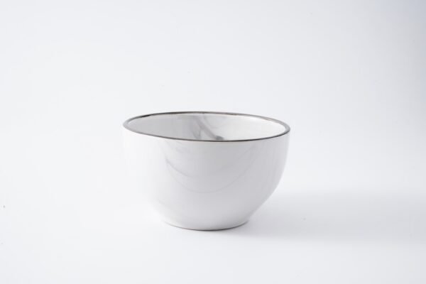 Grey-Black Dual-Tone Ceramic Tableware Set – Bold Elegance - 图片 6