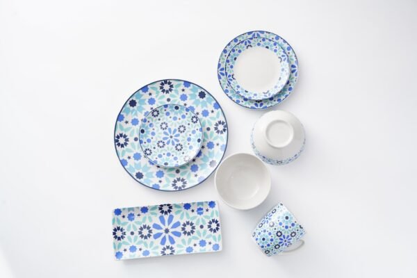 Mediterranean Blue Mosaic Dinnerware