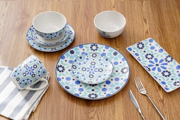 Mediterranean Blue Mosaic Dinnerware - 图片 2