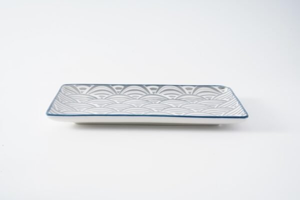 Ceramic Sushi & Appetizer Plates – Modern Rectangle Design - 图片 4