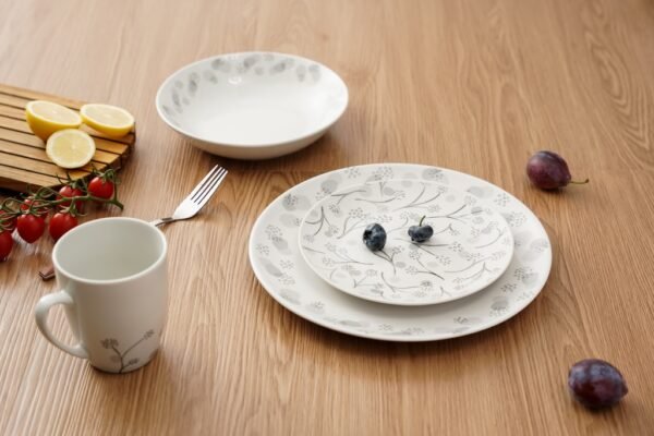 Floral Elegance Ceramic Dinnerware Set - 图片 2