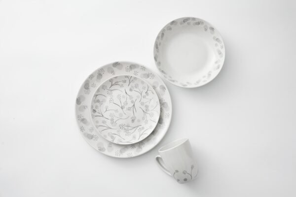 Floral Elegance Ceramic Dinnerware Set