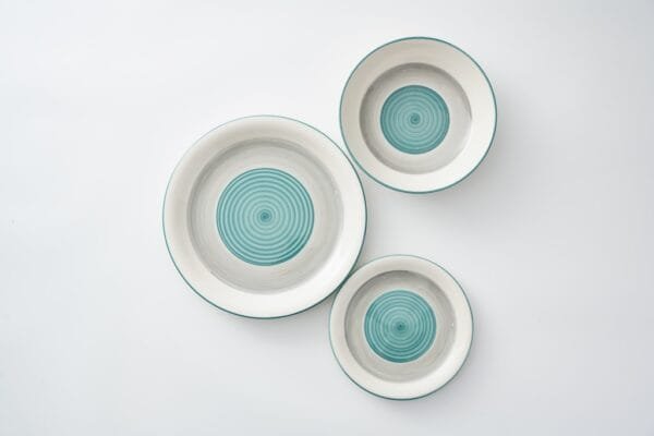 Modern Hand-Painted Ceramic Dinnerware Set
