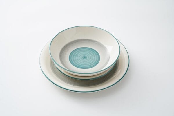 Modern Hand-Painted Ceramic Dinnerware Set - 图片 4