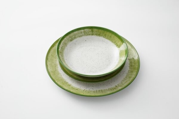 Rustic Multicolor Dinner Set – Vibrant Ceramic Dishware - 图片 4