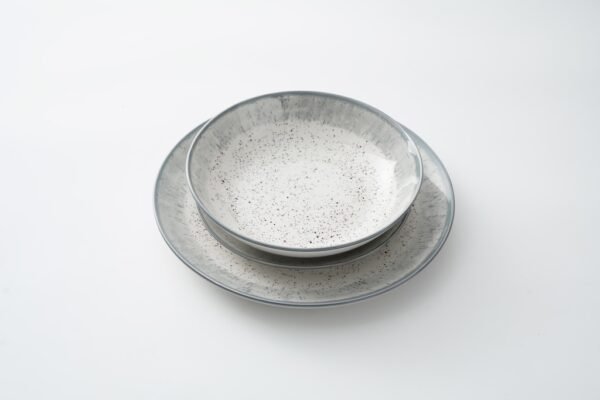 Rustic Multicolor Dinner Set – Vibrant Ceramic Dishware - 图片 3