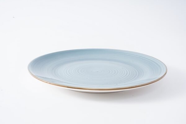Elegant Hand-Painted Ceramic Dinnerware with Gold Rim - 图片 8