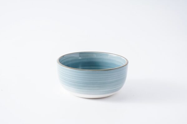 Elegant Hand-Painted Ceramic Dinnerware with Gold Rim - 图片 6