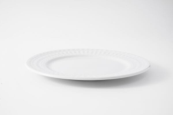 Textured White Porcelain Dinnerware Set - 图片 4