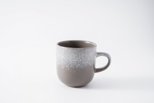 Grey Speckled Ceramic Dinnerware Set – Modern Minimalist Style - 图片 4