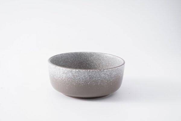 Grey Speckled Ceramic Dinnerware Set – Modern Minimalist Style - 图片 5