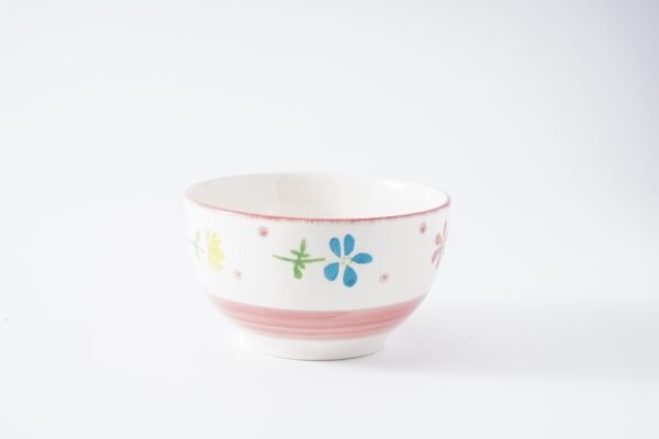 Handpainted tableware colorful flower pattern dinner set mug and saucer - 图片 8