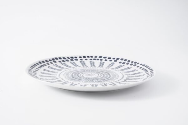 Geometric Pattern Ceramic Plates – Intricate and Unique - 图片 4