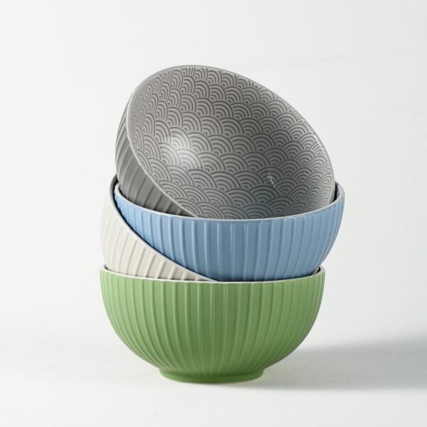 Minimalist Style Ceramic Bowls Set