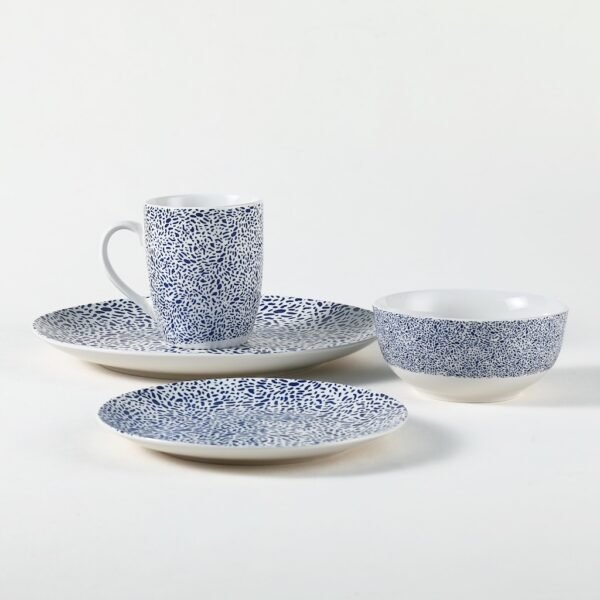 Modern Geometric Pattern Ceramic Plates & Bowls Set - Wholesale Dinnerware Collection - 图片 3
