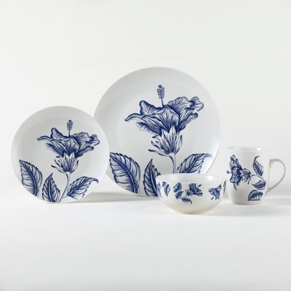 Classic White Ceramic Plates & Bowls Set - Premium Wholesale Dinnerware