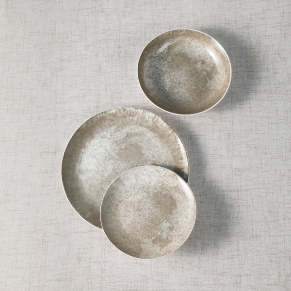 Gray Ceramic Plates & Bowls Set - Wholesale Dinnerware for Hotels - 图片 2