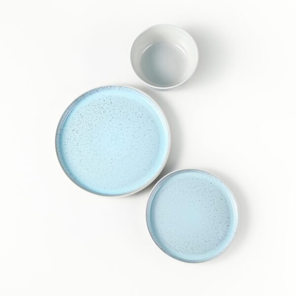 Blue Ceramic Plates & Bowls Set - Wholesale Dinnerware for B2B Clients - 图片 3