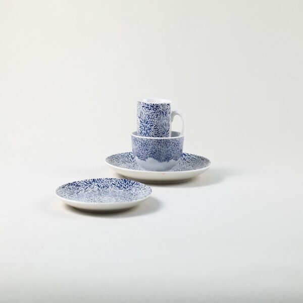 Classic Blue and White Ceramic Plates & Bowls Set - Wholesale Dinnerware Collection - 图片 5