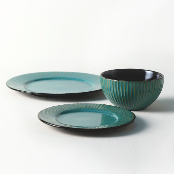 Green Ceramic Plates & Bowls Set - Wholesale Dinnerware for Restaurants - 图片 5