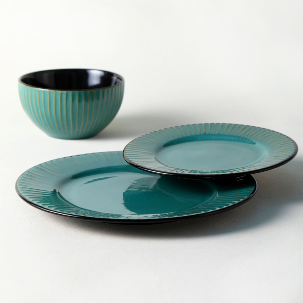 Green Ceramic Plates & Bowls Set - Wholesale Dinnerware for Restaurants - 图片 4